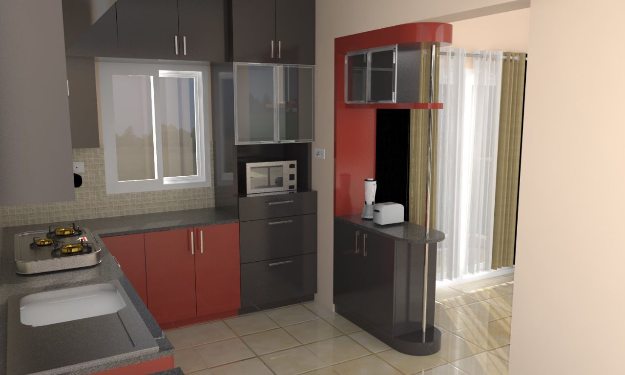 Kitchen and Tall Unit