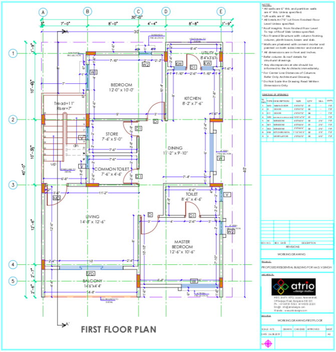 Layout Plan - First Floor