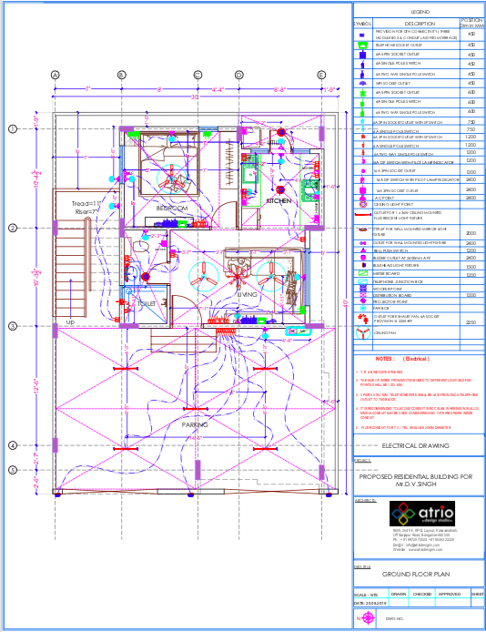 Electrical Plan Ground Floor