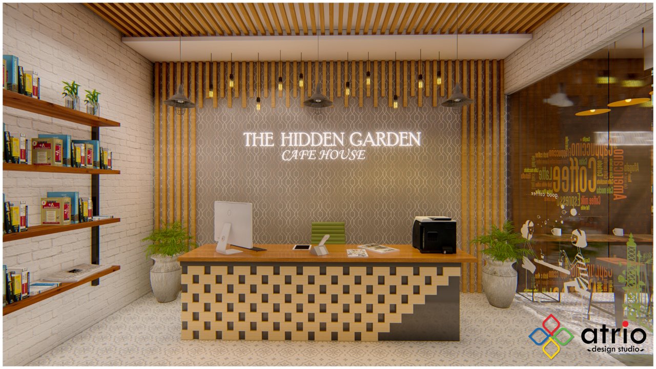 The Hidden Garden - Cafe House - Interior Design